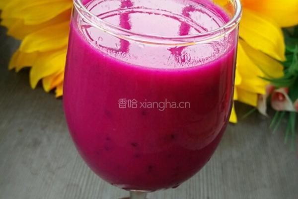 火龙果香蕉奶昔的做法图解9