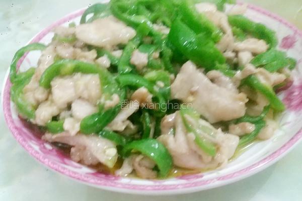青椒炒肉的做法图解7
