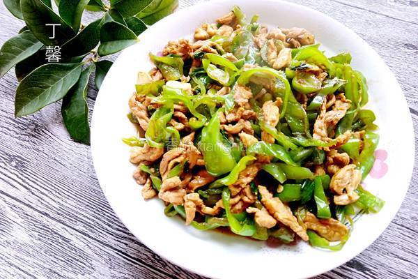 青椒肉丝的做法图解5
