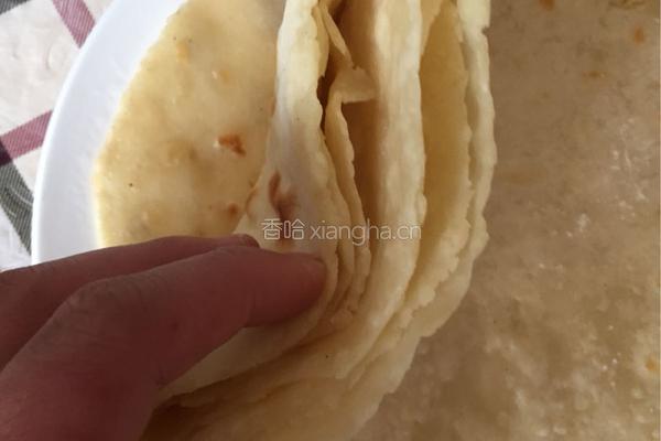 土豆丝卷饼的做法图解7