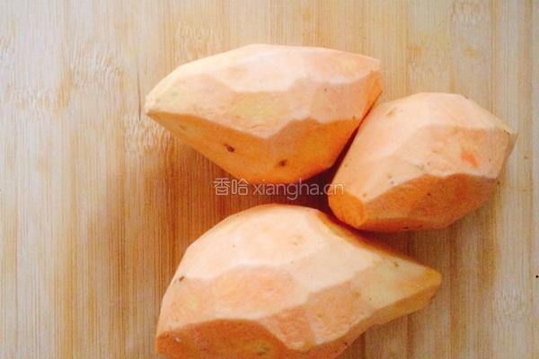 红薯泥的做法图解1