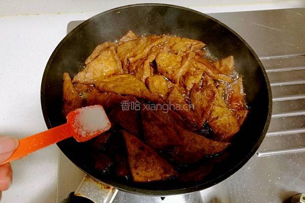 蜜汁豆干的做法图解14