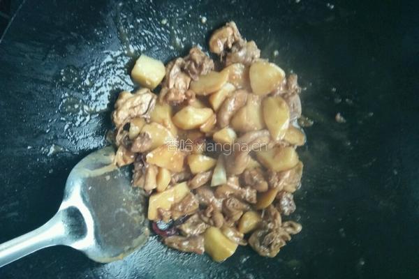 土豆炖鸡肉的做法图解9