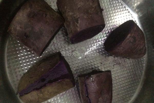 紫薯馅包子的做法图解6