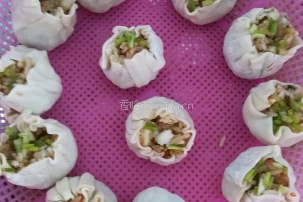 手工烧麦的做法图解4