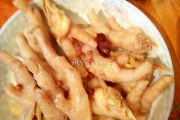 红烧鸡爪的做法图解2