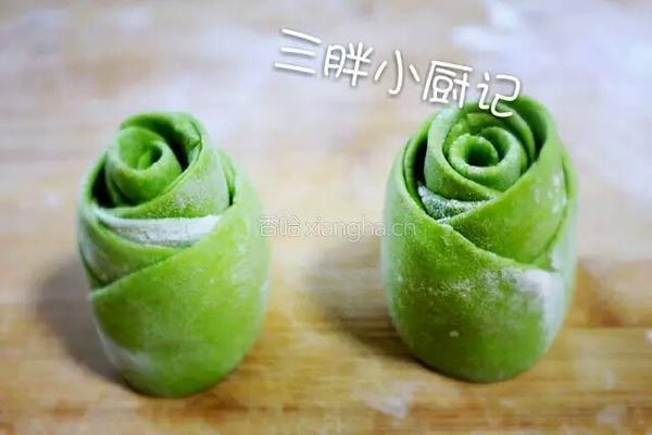 玫瑰花馒头的做法图解17