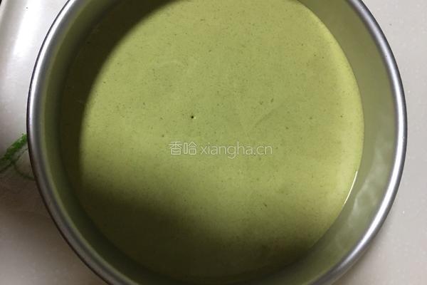 抹茶戚风蛋糕的做法图解9