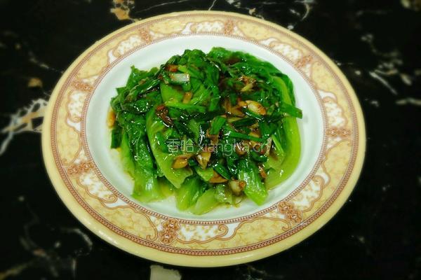 蚝油生菜