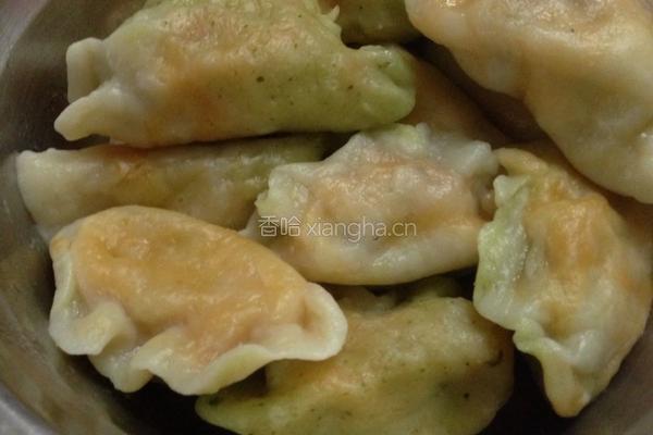 彩色水饺的做法图解4