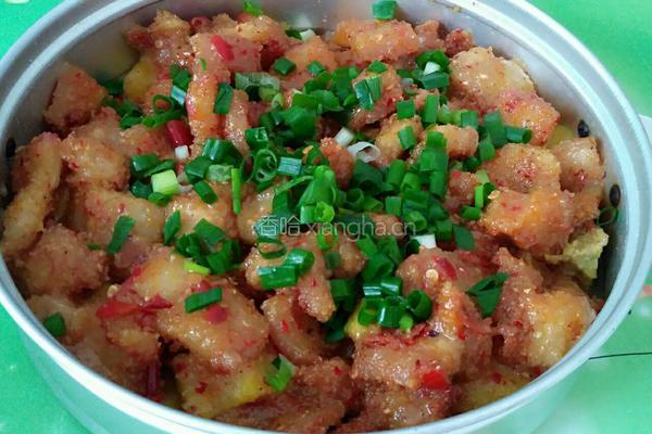 粉蒸肉的做法图解5