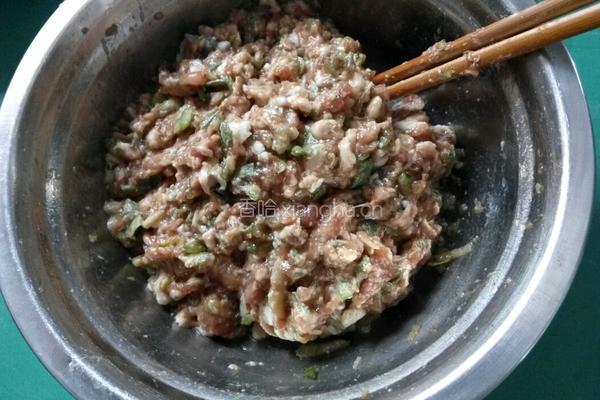 南瓜肉包子的做法图解7