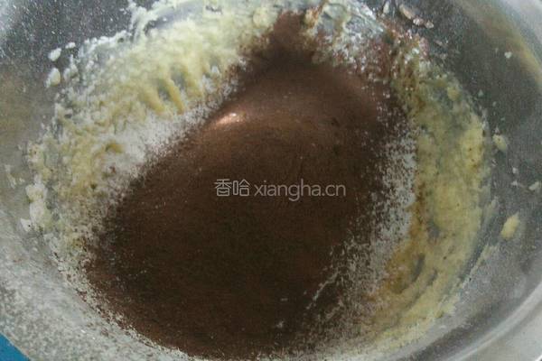 趣多多巧克力饼干的做法图解3