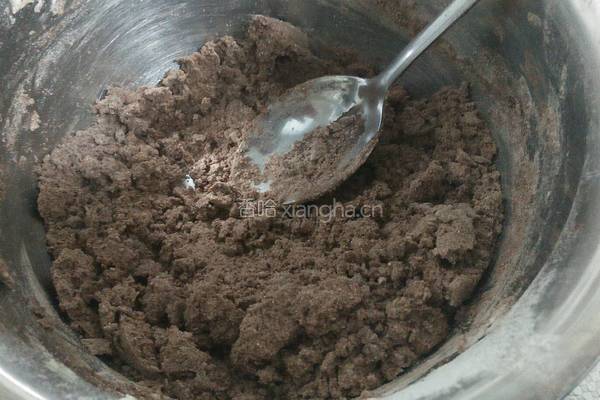 趣多多巧克力饼干的做法图解4