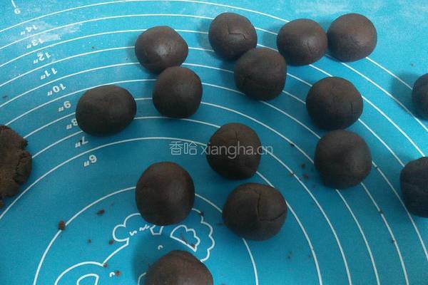 趣多多巧克力饼干的做法图解7