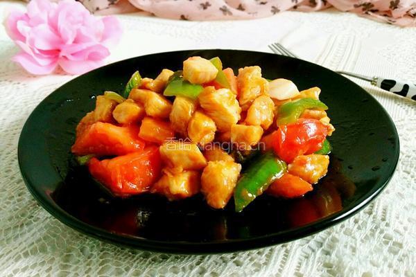  番茄汁烧鸡肉丁的做法图解12