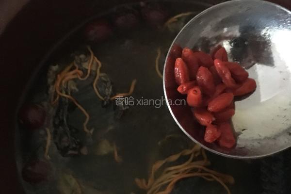 虫草花乌鸡汤的做法图解7