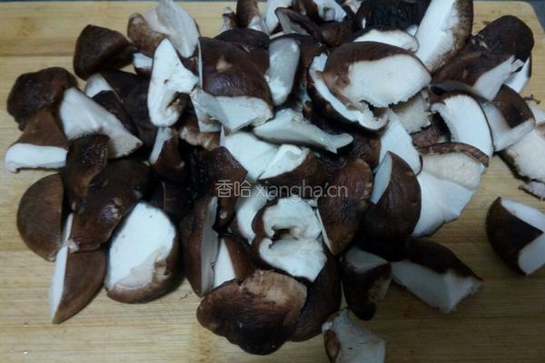 香菇油菜的做法图解1
