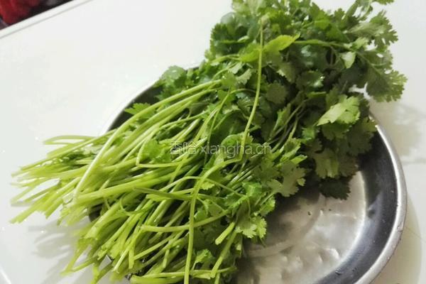 凉拌香菜的做法图解1