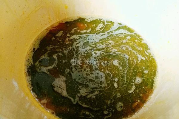 蔬菜汁戚风的做法图解4