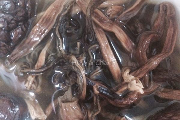 腊肉捞饭的做法图解3