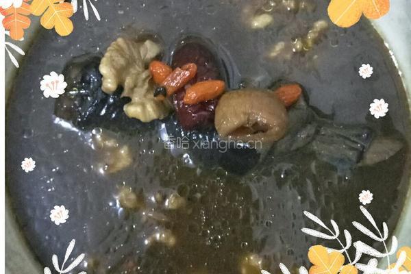 乌鸡腿炖阿胶的做法图解4