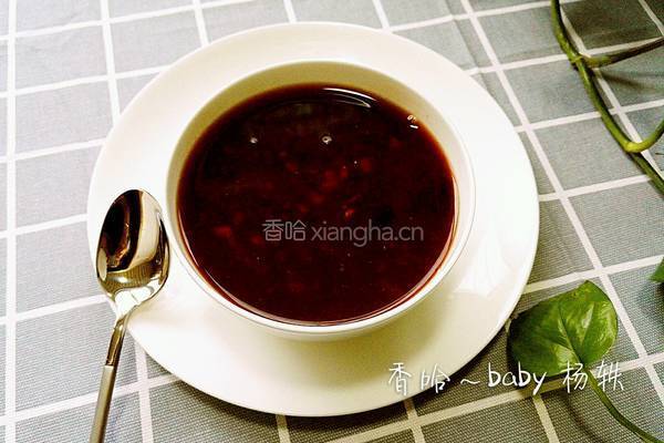 黑豆黑米粥的做法图解8