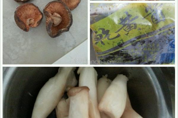 香菇肉末酱的做法图解1