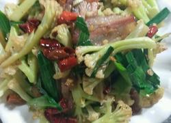 花菜炒腊肉