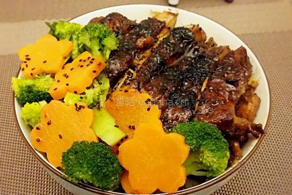 照烧鸡排饭的做法图解10