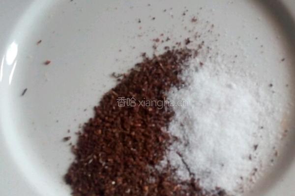 椒盐玫瑰花卷的做法图解4