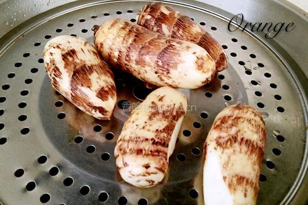 奶油甜芋头的做法图解2