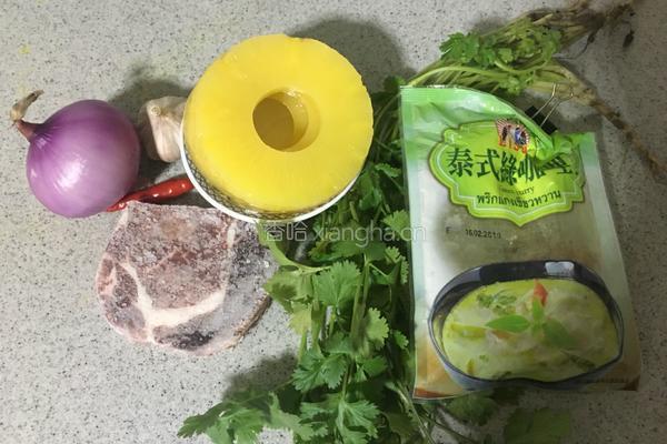 泰式凤梨炒饭的做法图解2
