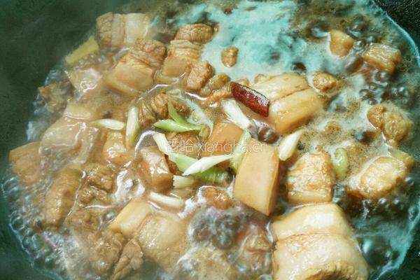 腐竹烧肉的做法图解9