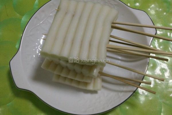 煎打糕条的做法图解3