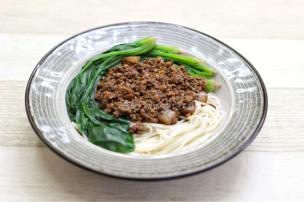 肉末拌面的做法图解12