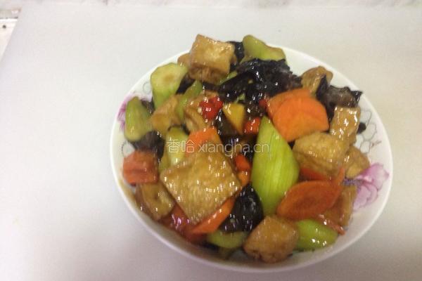 丝瓜酿油豆腐的做法图解5