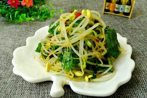 麻辣黄豆芽的做法图解10