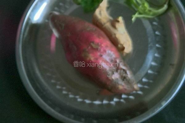 番薯生姜糖水的做法图解1