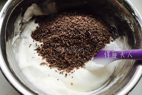 巧克力天使蛋糕的做法图解7