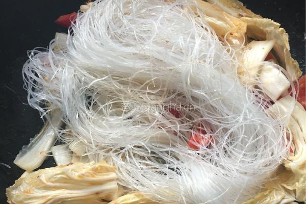 小炒粉丝的做法图解4