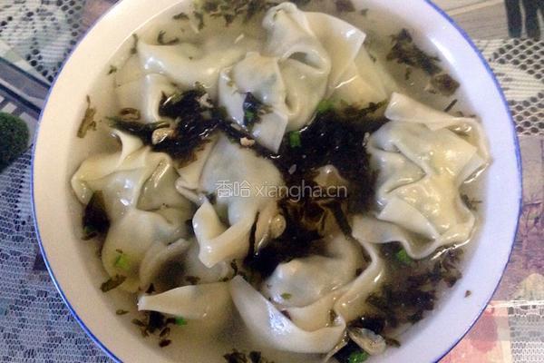 荠菜大馄饨的做法图解10