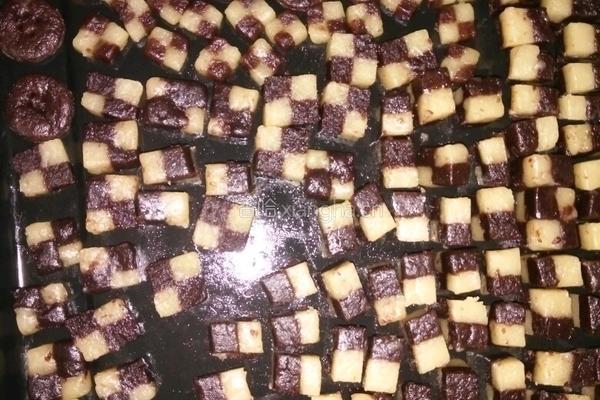 棋格饼干的做法图解7
