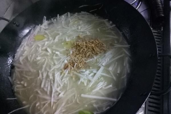 萝卜丝粉条炖豆腐的做法图解10