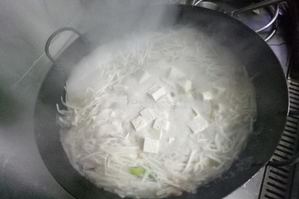 萝卜丝粉条炖豆腐的做法图解11