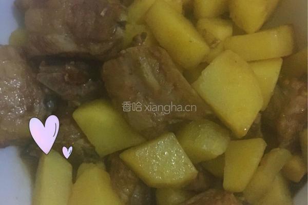 土豆烧排骨