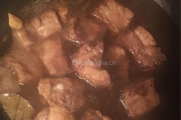 土豆烧排骨的做法图解4