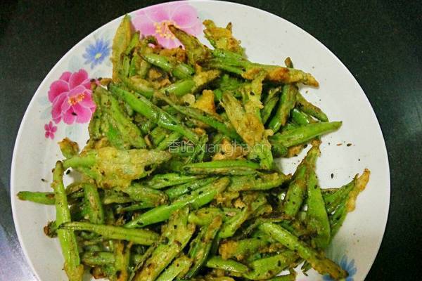 干炸豆角的做法图解9