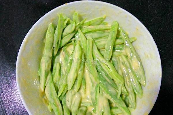 干炸豆角的做法图解7