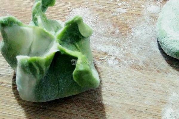 翡翠白菜蒸饺的做法图解21